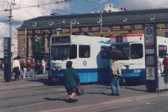 Tram class M21 (now M31), Gothenburg, August 1993